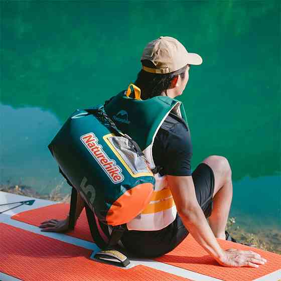 Водонепроницаемый рюкзак-чехол Naturehike CNK2300BS017 15л (Зеленый) Винница