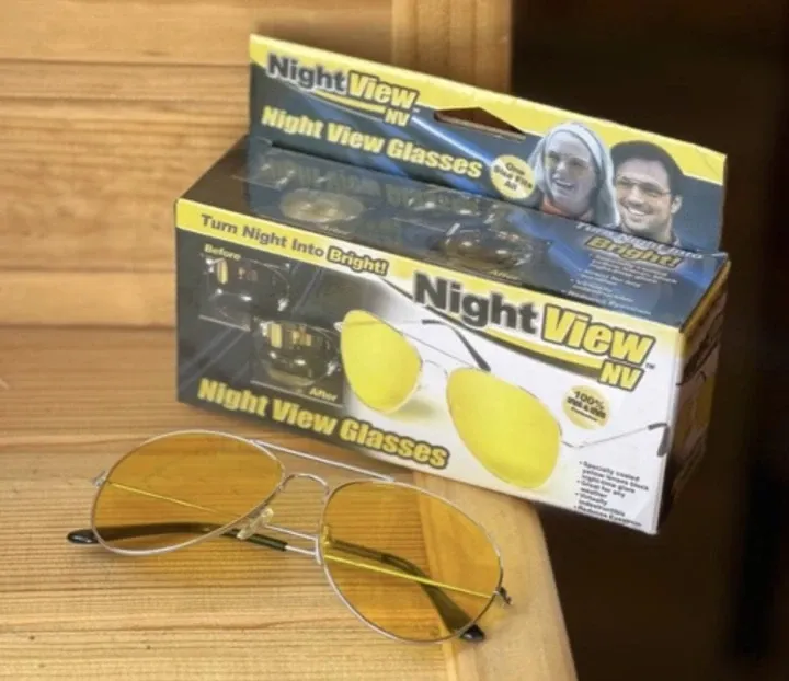 Антибликовые очки для вождения ночью Glasses Night View 4366 – комфорт и безопасность на дороге Одесса - изображение 6