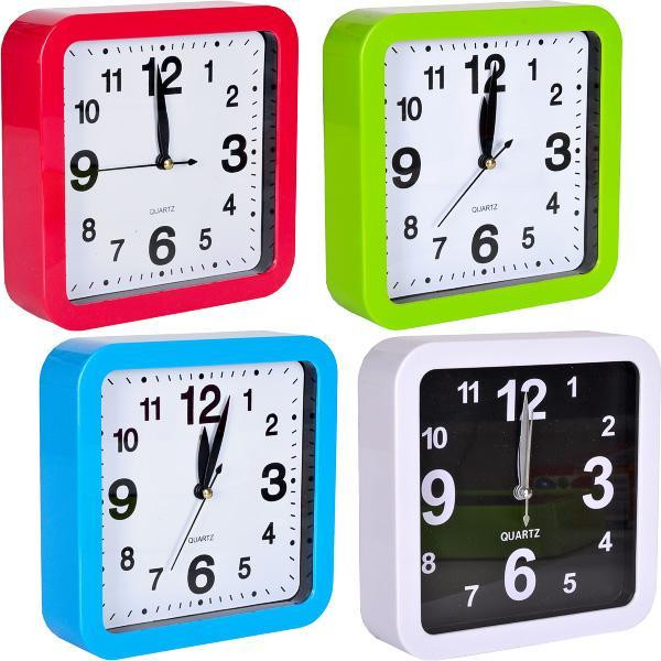 Годинник Будильник K42, BJ-6661 великий 15x15 см Дніпро - фото 2