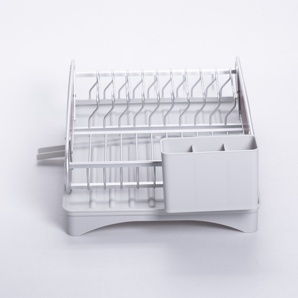 Сушарка для посуду алюмінієва з піддоном пластиковим 47x29x13 см HP-46-9-A Коломия - фото 4