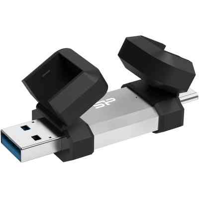 USB флеш накопитель Silicon Power USB 256G SILICON POWER usb3.2+TypeC Mobile C51 (SP256GBUC3C51V1S) Винница