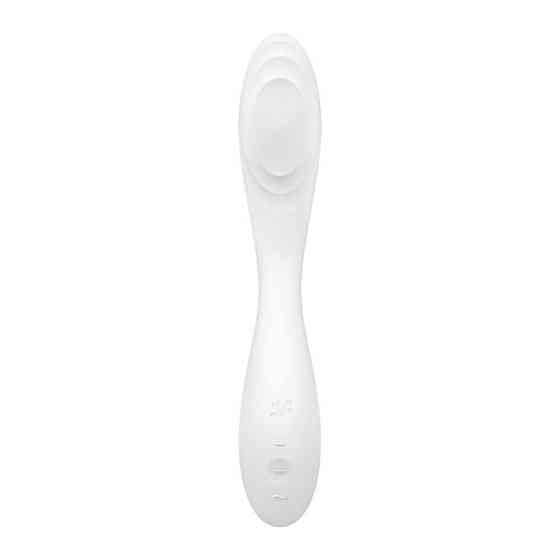 Вибратор с подвижным шариком Satisfyer Rrrolling Pleasure для точечной стимуляции точки G, белый Sex Aura Киев