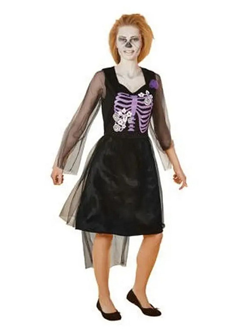 Платье Невеста Cкелета для вечеринки на Хеллоуин размер L 46-48 черный Киев - изображение 3