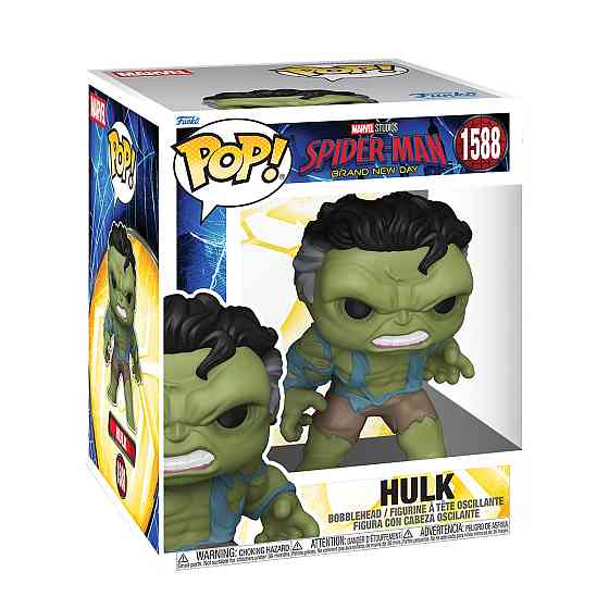 Ігрова фігурка Funko POP! серії Людина-павук: Абсолютно новий день - Халк (15 см) Дніпро