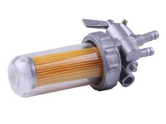 Кран паливний (склянка пластиковий) на дизельний двигун мотоблок 190N Мукачево