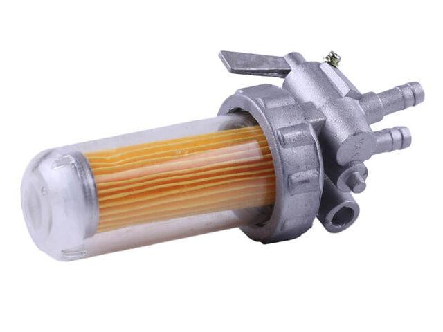 Кран паливний (склянка пластиковий) на дизельний двигун мотоблок 190N Мукачево - фото 1