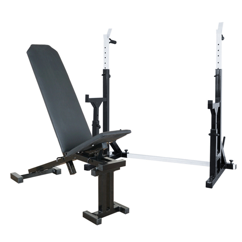 Скамья с отрицательным углом 40 на 40 мм + Стойки со страховкой 40 на 40 мм + брусья и штыри под блины Киев - изображение 4