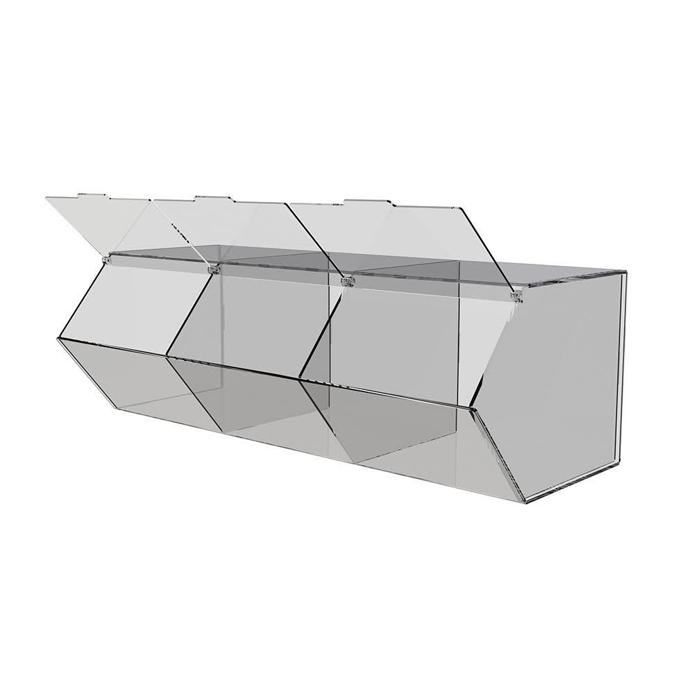 Диспенсер EKOSTAR для мармеладів, снеків, горіхів 3 комірки Київ - фото 6