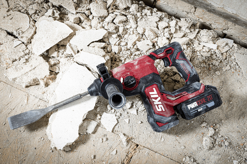 Перфоратор аккумуляторный бесщеточный, SKIL 3851 CA XP + аккумулятор 4,0 Ah + зарядное устройство RH1E3851CA+BC1E3111AA Одесса - изображение 2