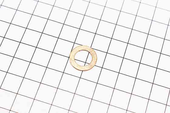 Шайба форсунки ущільнювальна (мідна) 10х16х0,2mm Бершадь