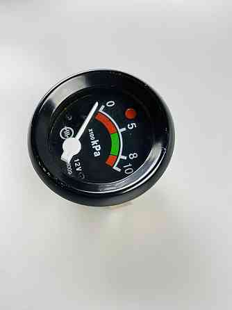 Покажчик тиску олії трактора МТЗ датчик манометр механічний 12В 0 - 10 атм Мукачево