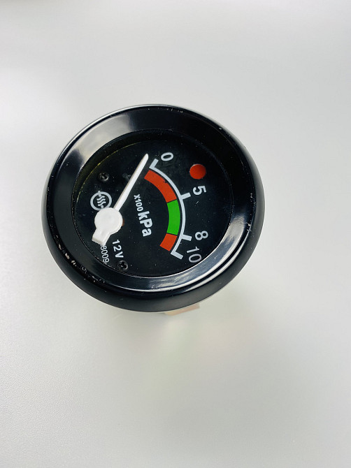 Покажчик тиску олії трактора МТЗ датчик манометр механічний 12В 0 - 10 атм Мукачево - фото 6