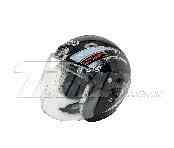 Шолом відкритий (чорний) Мукачево