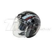 Шолом відкритий (чорний) Мукачево - фото 1