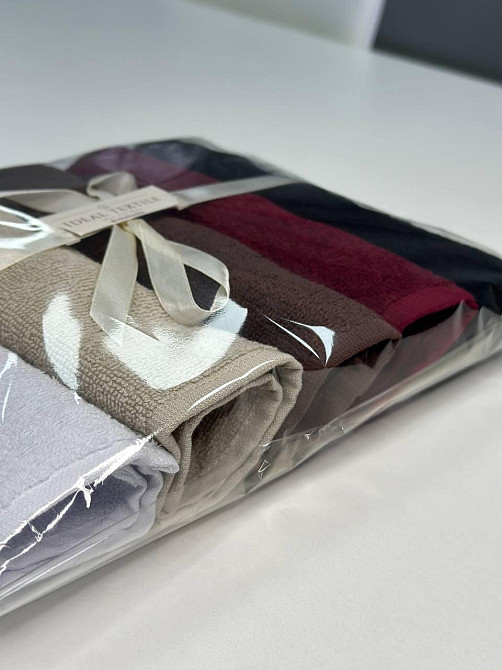 Набір махрових рушників Ideal Textile 30х30 см 400 г/м2 (56861068) Чернівці - фото 5