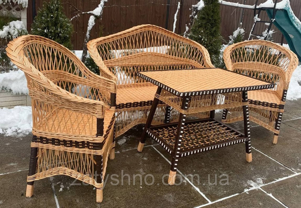 Набор плетеной мебели с ротанга Киев - изображение 5