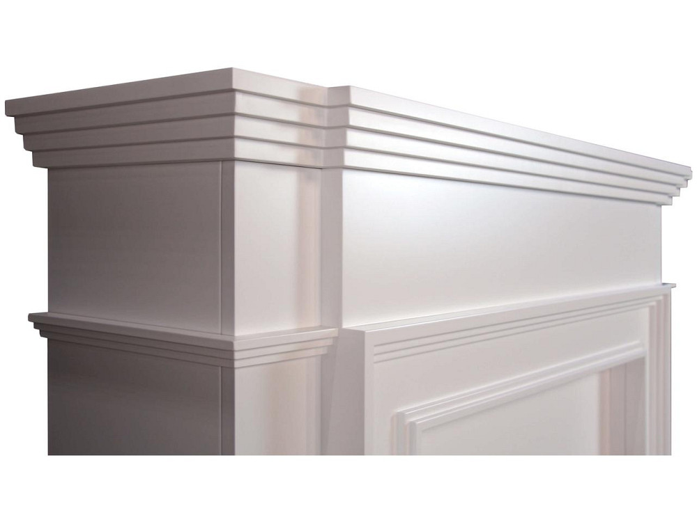 Камінокомплект ArtiFlame Legionis AF23S білий з обігрівом і звуком горіння вогню Київ - фото 2