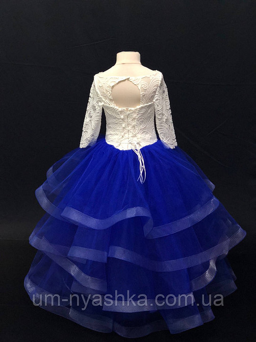 Платье Весны Длинное нарядное пышное зеленое платье на 5-6, 6-8 лет Виктория Кривой Рог - изображение 7