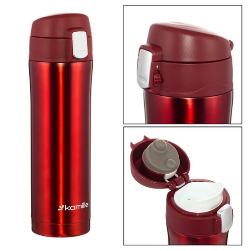 Термос 450мл нержавіюча сталь KAMILLE 2088 Житомир - фото 7