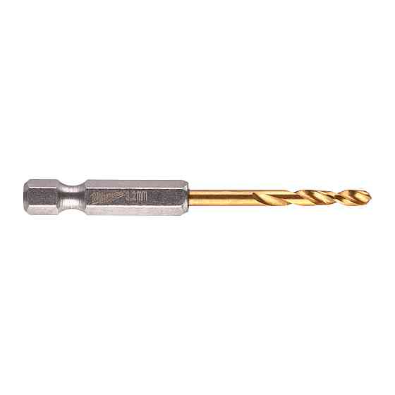 Свердло по металу RedHEX SHOCKWAVE HSS-TiN MILWAUKEE, діаметр 3,2х66,5х23мм, (2шт) Одеса