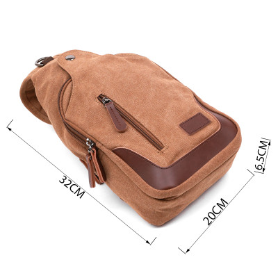 Сумка Vintage Мужская через плечо Коричневая (20389) Винница - изображение 7