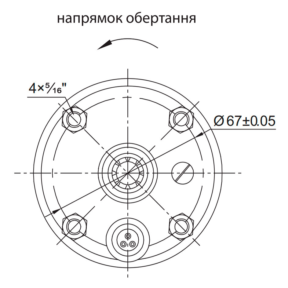 Dongyin Насос центробежный скважинный 0.55кВт H 61(49)м Q 80(50)л/мин Ø94мм AQUATICA (DONGYIN) Коломия - фото 4