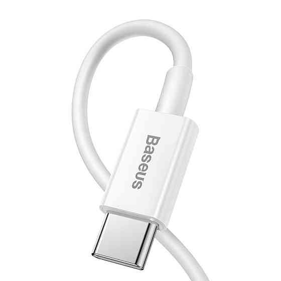 Кабель Type-C - Lightning Baseus Superior Series PD 20W 1m цвет белый CATLYS-A02 Одесса
