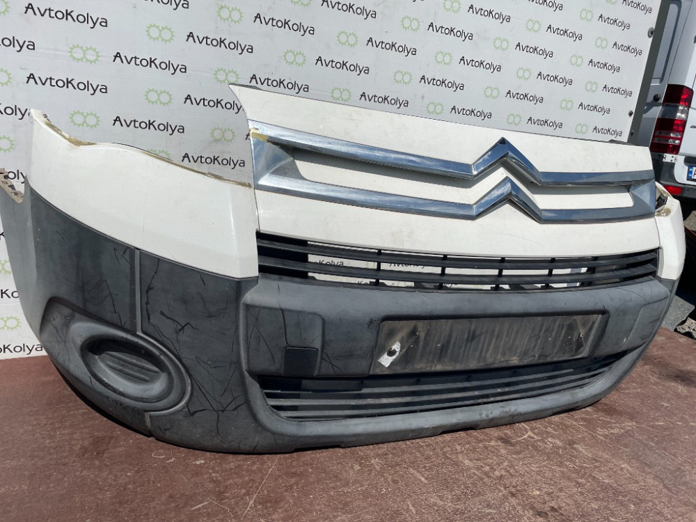 Бампер передній в зборі Citroen Berlingo 2008-2012 (груз.) Ковель - фото 3