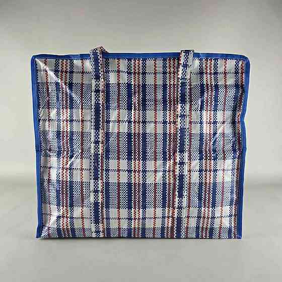 Сумка поліпропіленова, господарська, клітчаста No-1 (36*38*18) (1 шт.) Харків