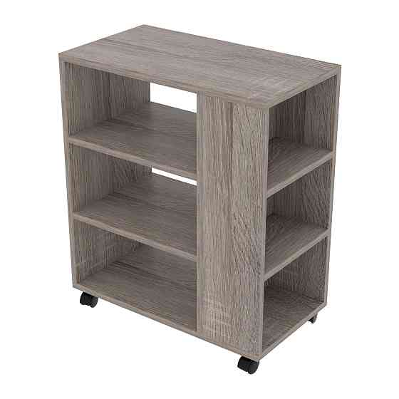 Тумба мобильная ТМ-5, Дуб Сонома Трюфель, 550/300/650 Львов