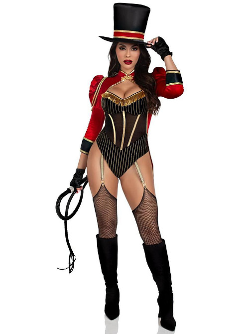 Костюм циркачки Leg Avenue Ravishing Ringmaster Bodysuit S Sex Aura Київ - фото 4