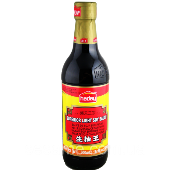 Соевый соус Премиум Класса Haday светлый 500ml Харьков