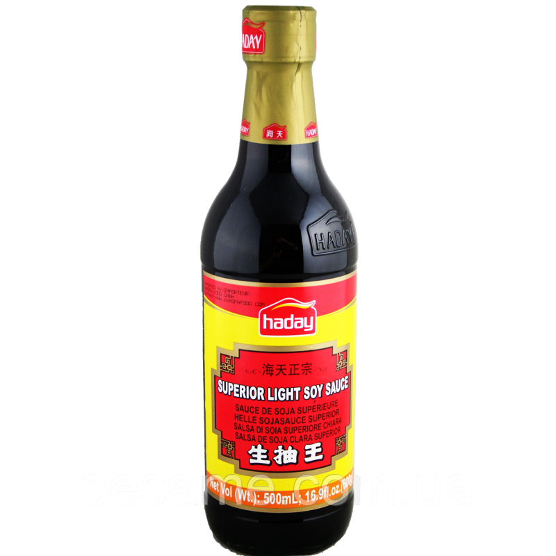 Соєвий соус Преміум Класу Haday світлий у склі 500ml (Китай) Харків - фото 2