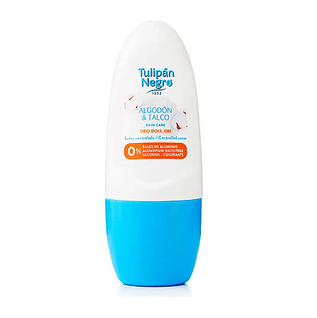 Шариковый дезодорант Хлопок и тальк Tulipan Negro 50 мл Винница - изображение 1