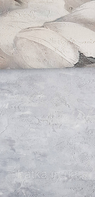 Шпалери вінілові на флізеліні Grandeco Anita1,06х10 під венеціанську штукатурку темно-сірі Київ - фото 1