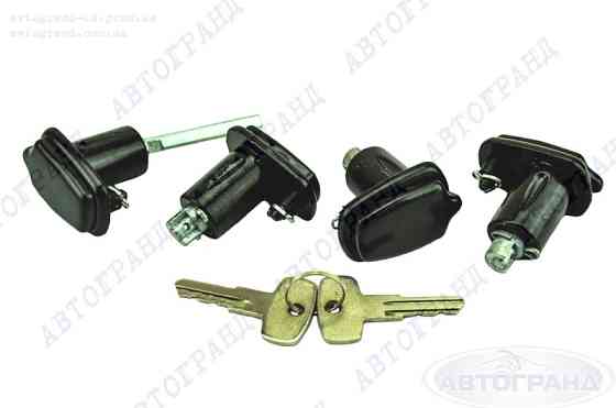 Замки с ключом ГАЗ 2705 (к-кт 4 шт) старый образец дверные Мукачево