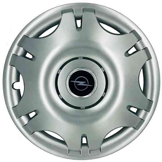 Автомобільні модельні ковпаки R15 Opel NEW 305 4шт, SJS, сріблясті Київ