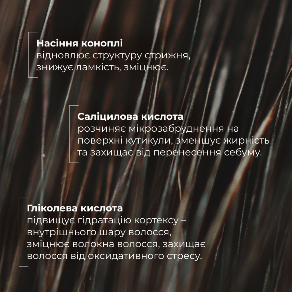 Саліциловий кондиціонер для відновлення волосся Salicylic Hair Reset Conditioner Hillary 400 мл Київ - фото 5