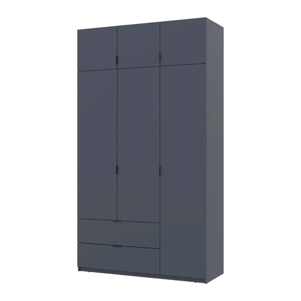 Шкаф для одежды Doros Лукас Графит 3ДСП 135х50х240 DRS-011654 (80737801) Днепр - изображение 2