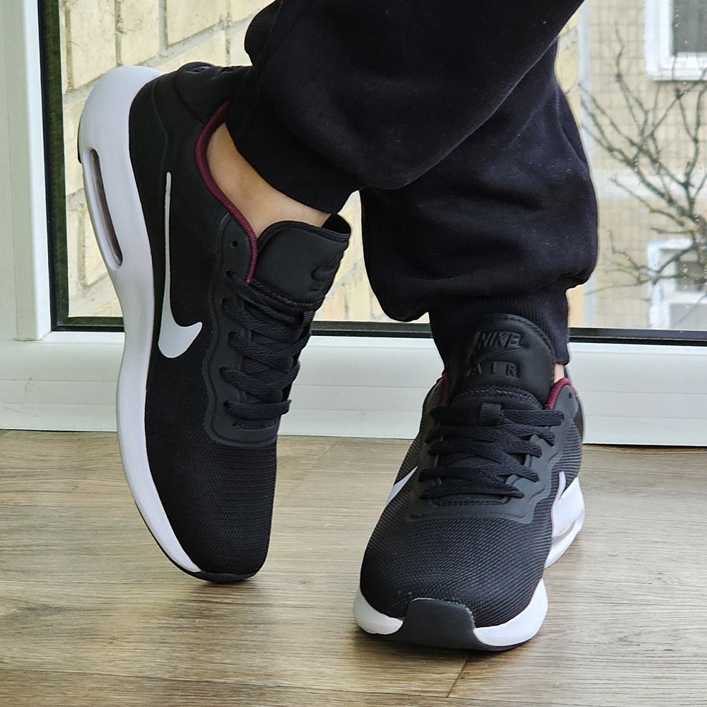 Чоловічі Кросівки Nike 90 Чорні Найк з Амортизацією Тканинні Літні Сіточка (розміри: 41,42,43,44) — 535-6 Дніпро - фото 8