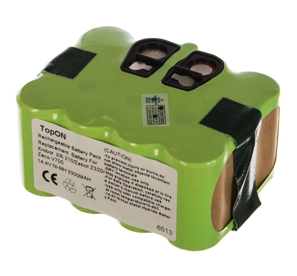 Аккумулятор YX-NI-MH-022144 3300mAh Ni-MH для робота-пылесоса Samba XR-210 Xrobot XR-510 Zebot Zeco InDream 9200 9300 14.4V Киев - изображение 4