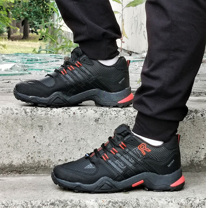 Термо Кросівки Adidas Terrex Чоловічі Чорні Адідас Терекс Єврозима Gore-Tex (розміри: 40,41,42,43) — 110-3 Дніпро - фото 1