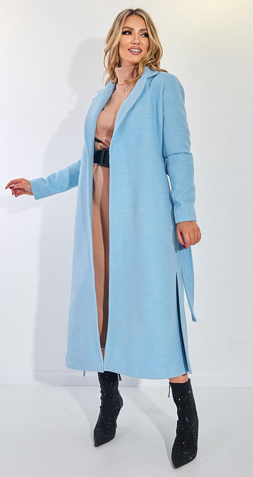 Кашемірове пальто з розрізами (42) Київ - фото 7