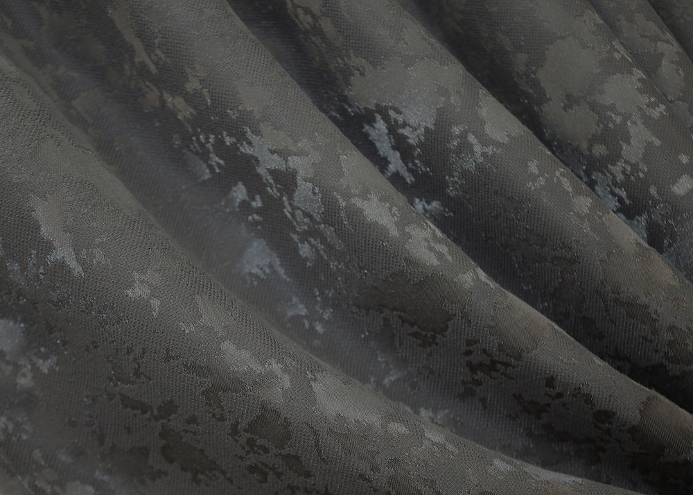 Комплект коротких штор VR-Textil Лен мрамор Pavliani ХО № 1267ш 130х170 см 2 шт Серо-коричневый (35-0108) Киев - изображение 7