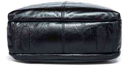 Рюкзак кожаный под ноутбук Черный (Vintage) Киев