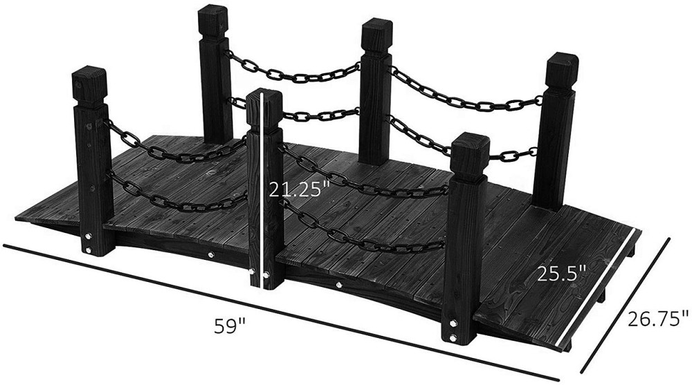 Садовий місток "Бодонаро" венге Миколаїв - фото 1