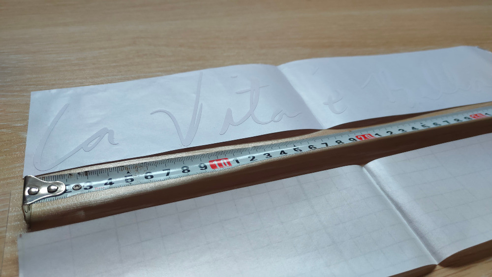 Наклейка Жизнь прекрасна белая стикер на авто Киев - изображение 7