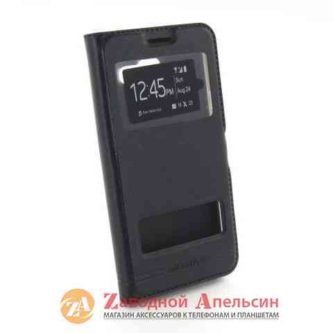 Чехол книжка Samsung A3 2016 A310 Smart Case black Одесса