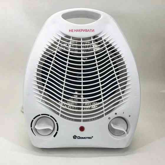 Электрический обогреватель для офиса Domotec, Мини нагреватель воздуха, Тепловентилятор для квартиры IH-71 Львов