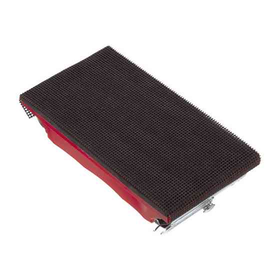 Брусок для шліфування, 85×165 мм, металевий затискач INTERTOOL HT-0001 Київ